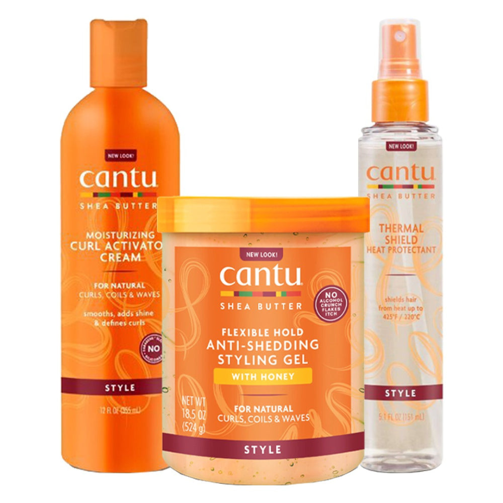 Cantu Curly Hair Styling Package