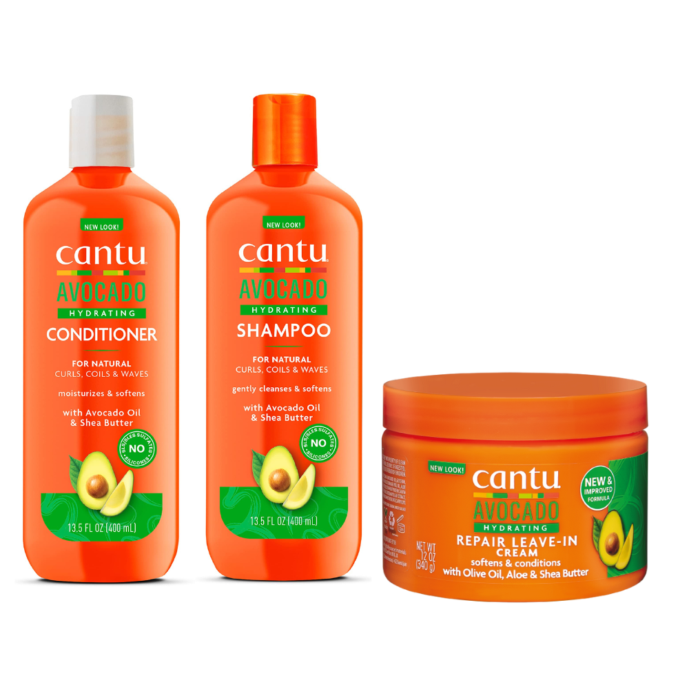 Cantu Avocado Basic 3pcs PackageCantu Avocado Basic 3pcs Package | Hair Care / Shampoo & Conditioner Cantu Avocado Basic 3pcs PackageCantu Avocado Basic 3pcs Package | Hair Care / Shampoo & Conditioner