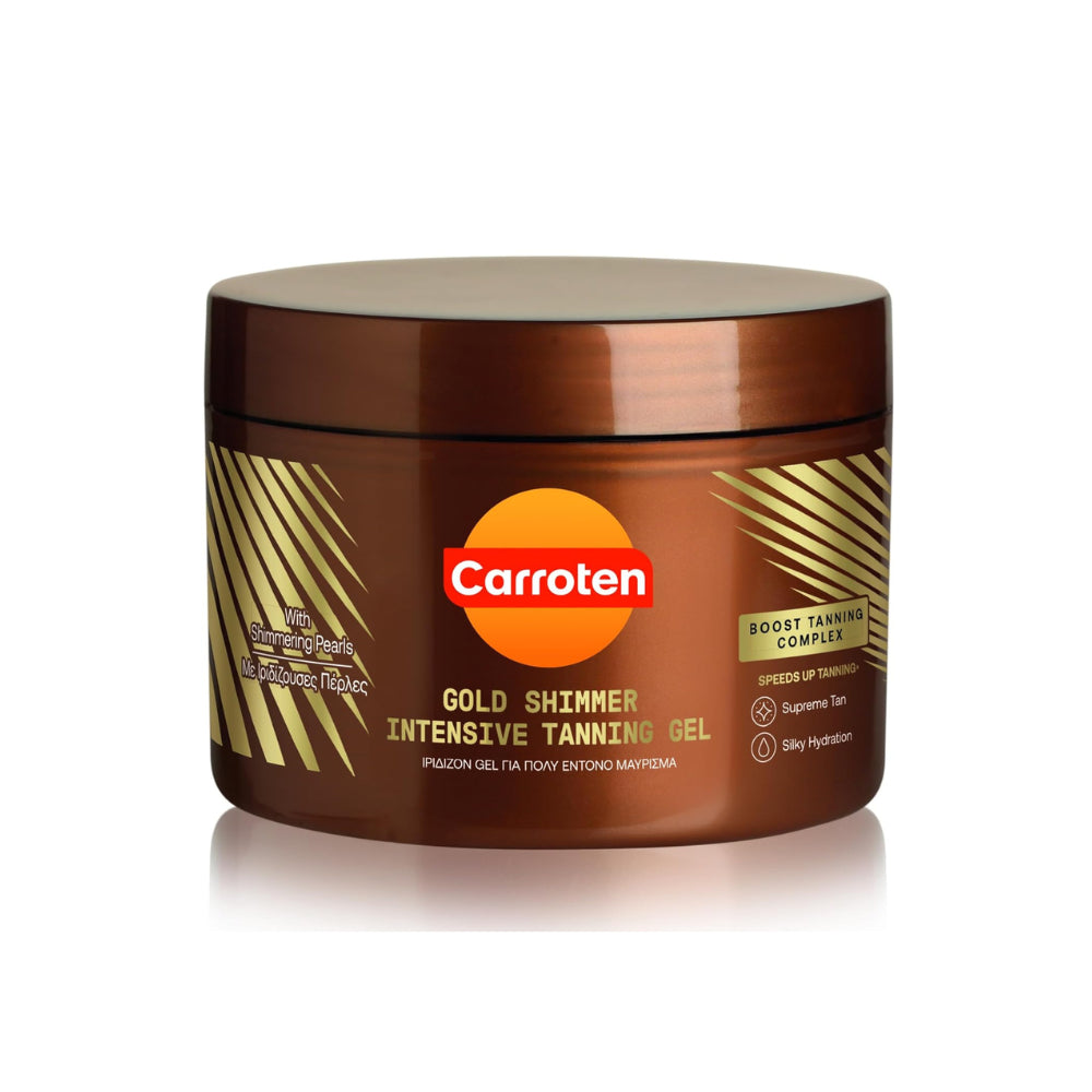 Carroten Gold Shimmer Intense Tanning Gel 150ml