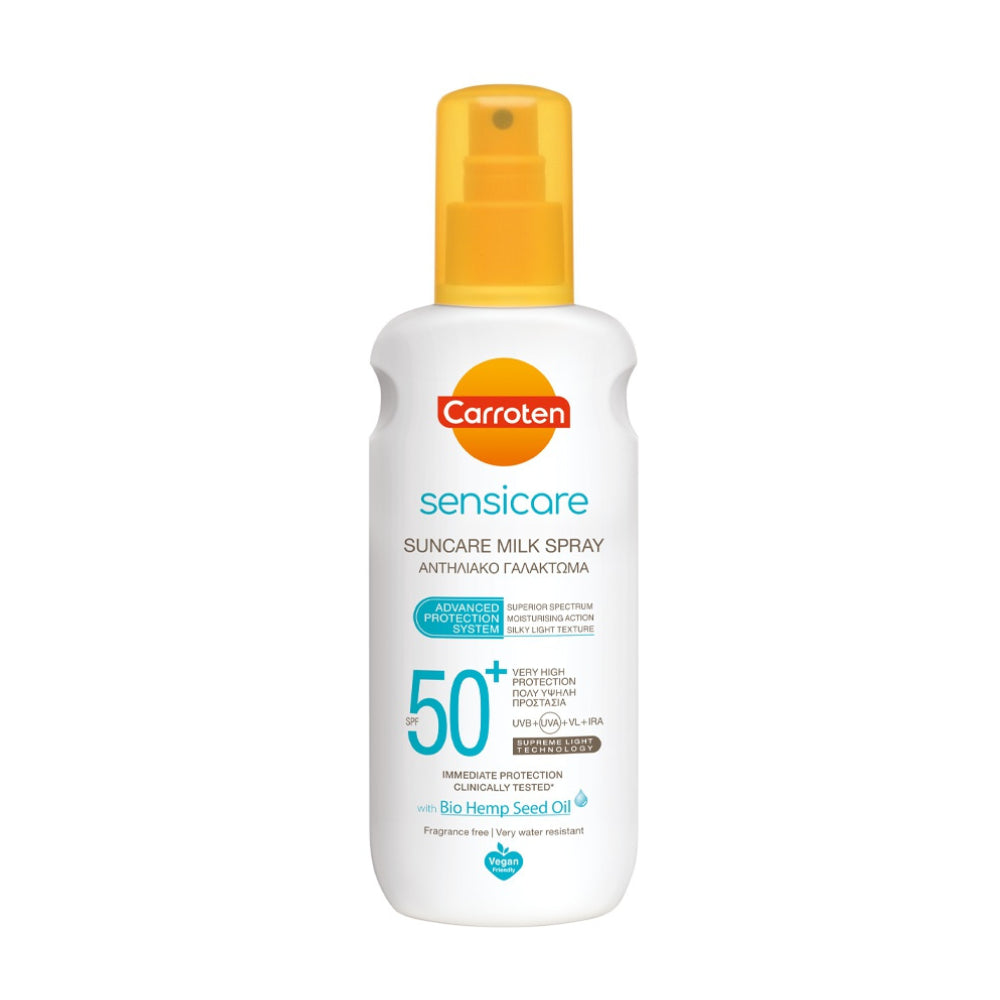 Carroten Sensicare Suncare Milk Spray 200ml SPF50+