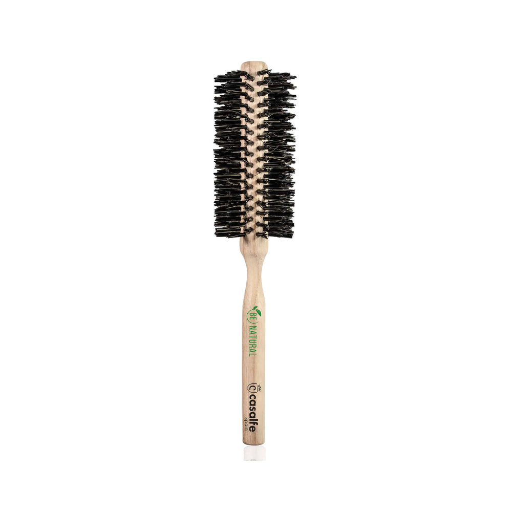 Casalfe Round Hair Brush (S) Natural Filements Antifrizz
