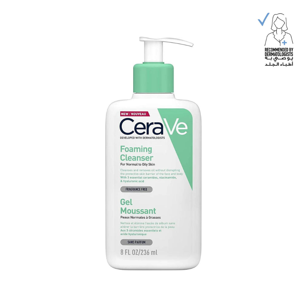 CeraVe Foaming Cleanser Normal Oily Skin 236ml