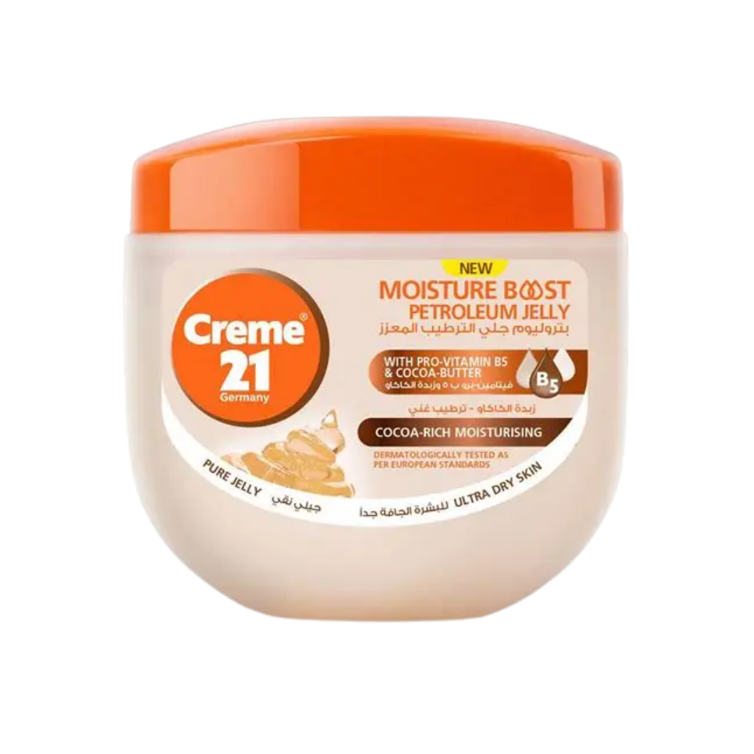 Crème 21 Cocoa-Rich Moisturising Petroleum Jelly 100mlCrème 21 Cocoa-Rich Moisturising Petroleum Jelly 100ml Crème 21 Cocoa-Rich Moisturising Petroleum Jelly 100mlCrème 21 Cocoa-Rich Moisturising Petroleum Jelly 100ml
