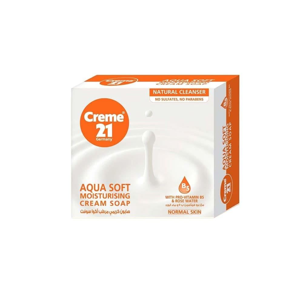 Crème 21 Aqua Soft Moisturising Cream
Soap 125gm