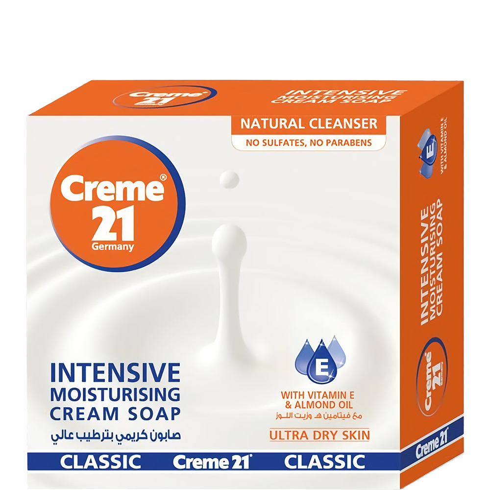Crème 21 Intensive Moisturising Cream
Soap 125gm