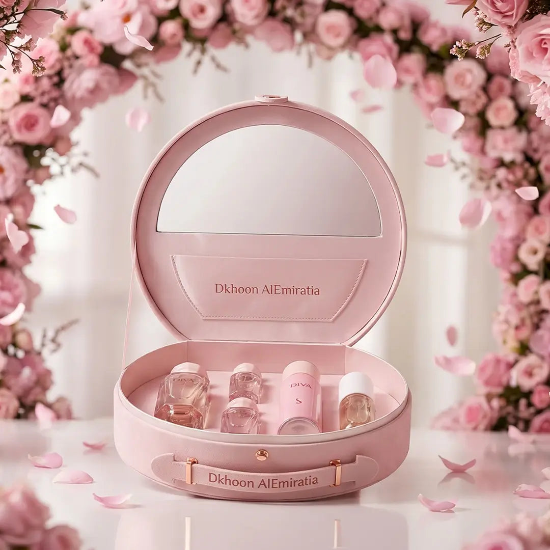 DKHOON EMIRATES DIVA Gift Set for Women – Luxury 5-Piece Fragrance Collection