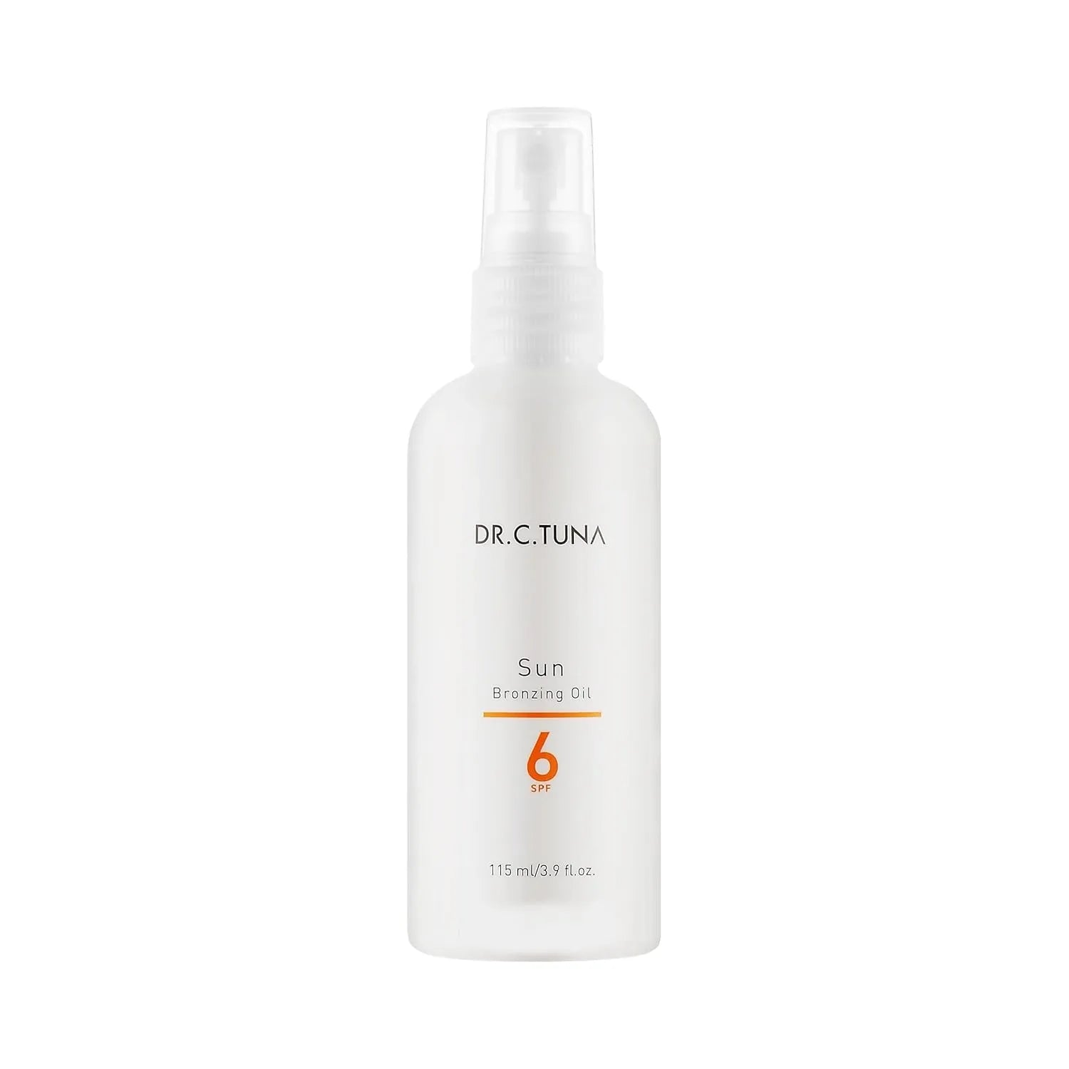 Dr. C. Tuna Sun Bronzing Oil bottle on a white background

Dr. C. Tuna Sun Care 6 SPF Bronzing Oil