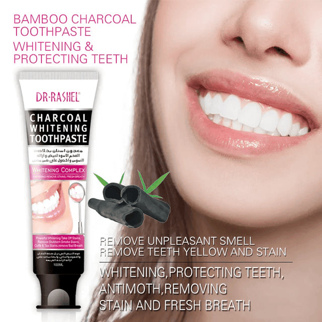Dr. Rashel Charcoal Toothpaste with Black Charcoal Extract