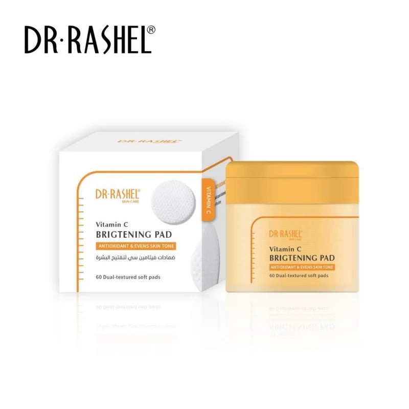 Dr. Rashel Vitamin C Brightening Pads 60 Dual Textured Soft Pads