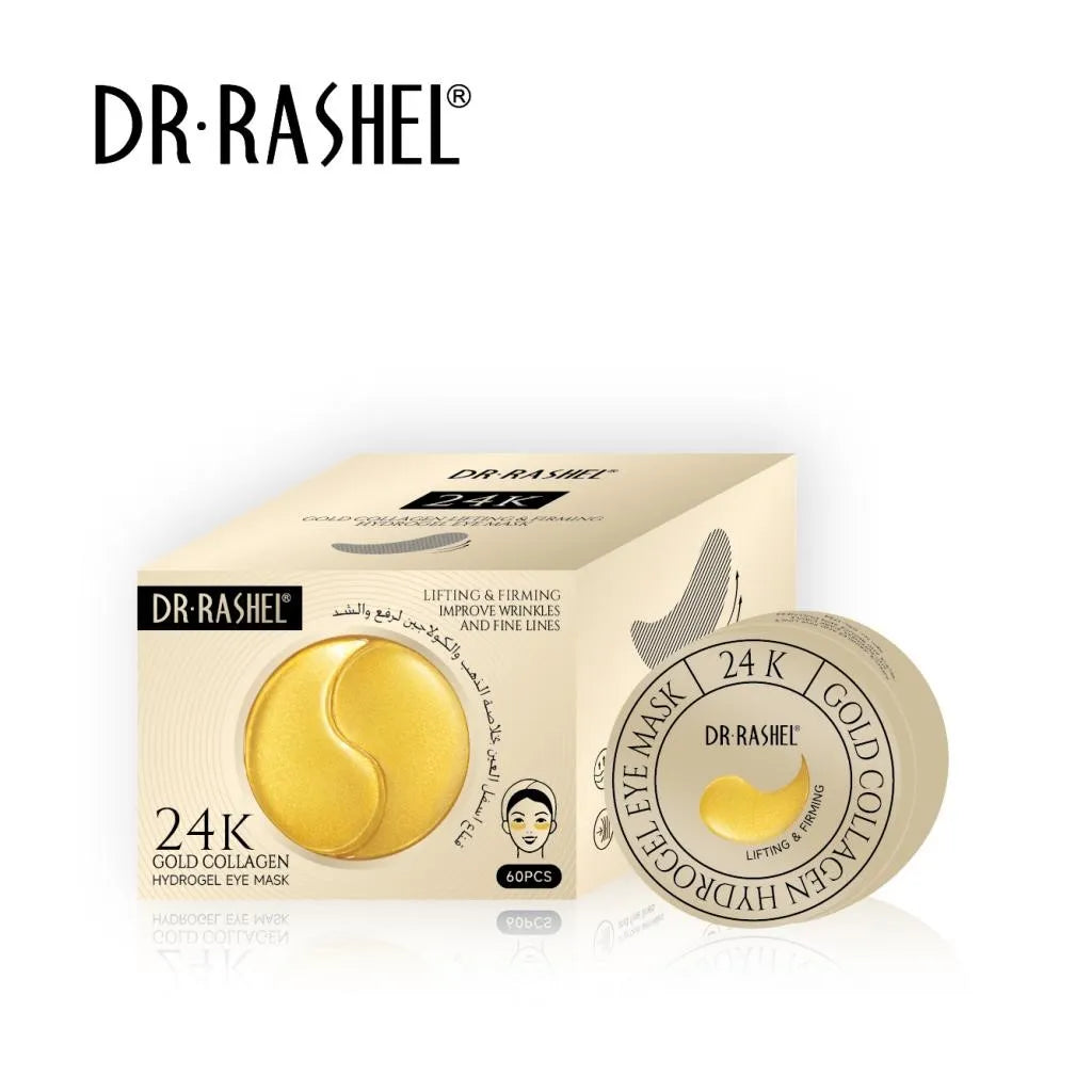 Dr. Rashel 24K Gold Collagen Hydrogel Eye Mask 60 Pieces