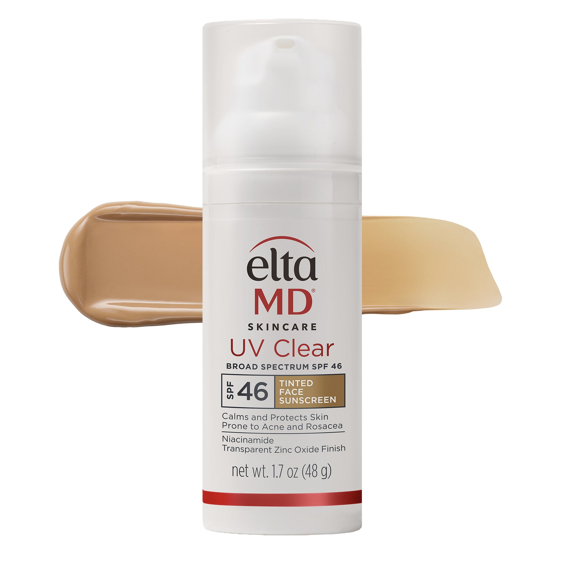 ELTAMD UV CLEAR SPF 46 TINTED 48G