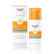 Eucerin Gel Cream Sunscreen SPF50+ and Oil Control 50ml