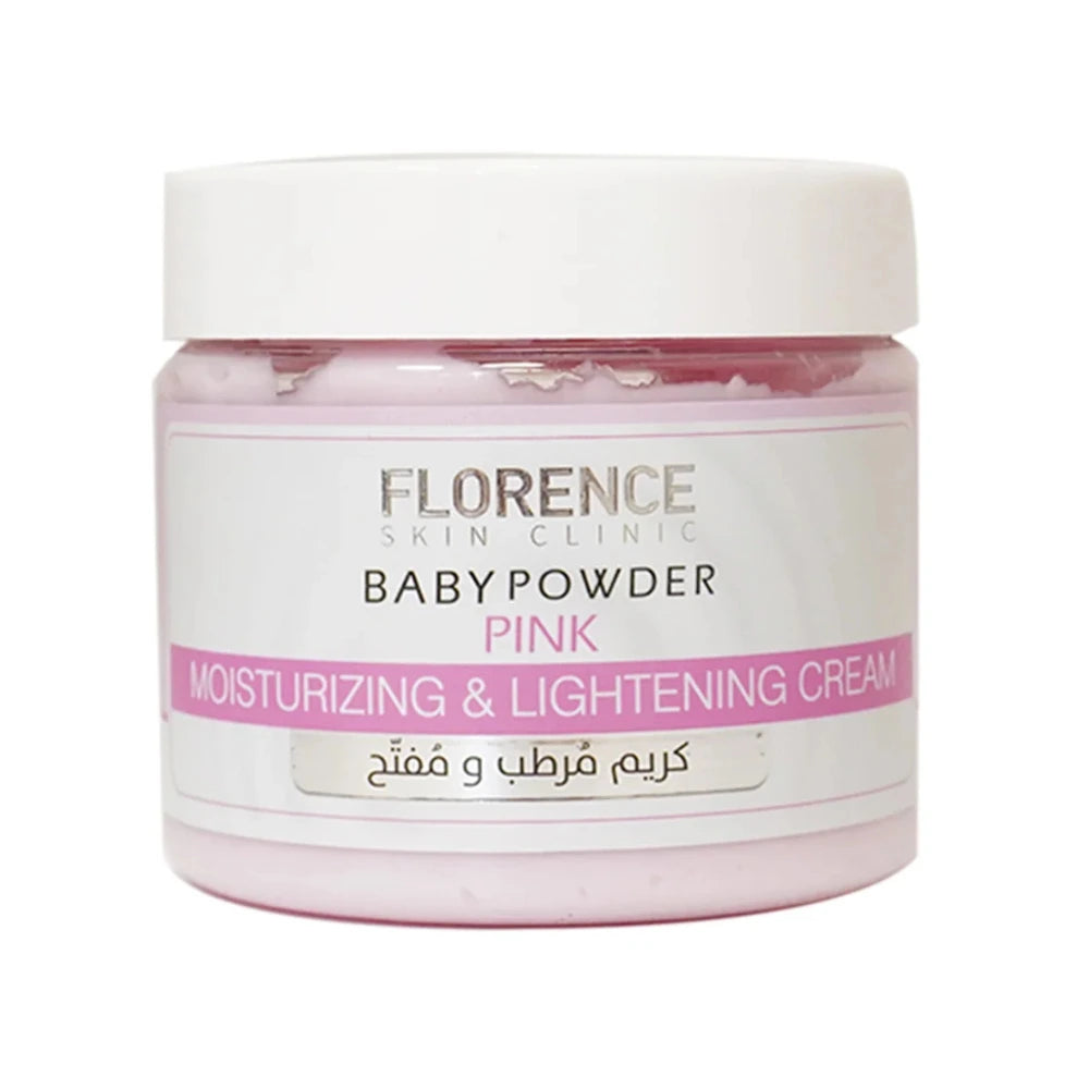 Florence Baby Powder Pink Moisturizing And Lightening Cream 300ml