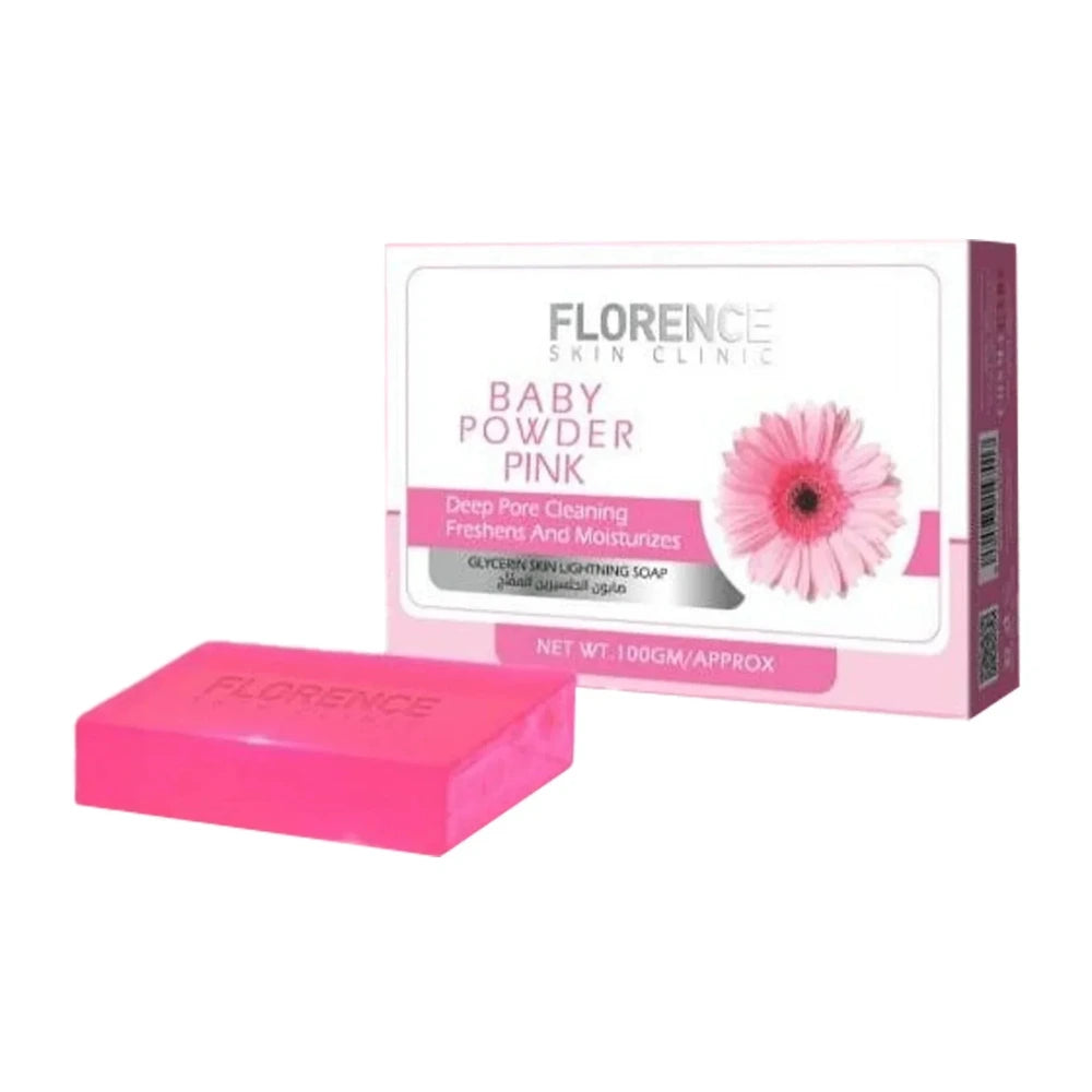 Florence Baby Powder Pink Soap 100g