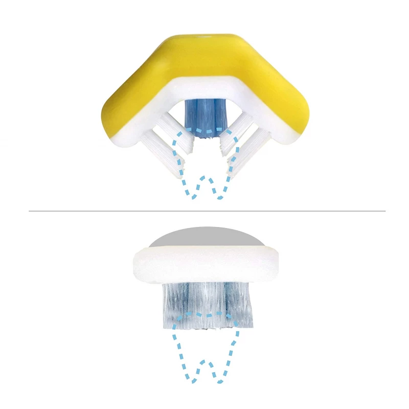 فرشاة تدريب الأسنان ثلاثية الزوايا للأطفال فرِيدا بيبي