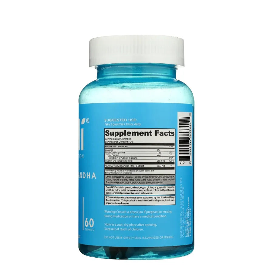 GOLI Ashwagandha Gummies – 60 ct