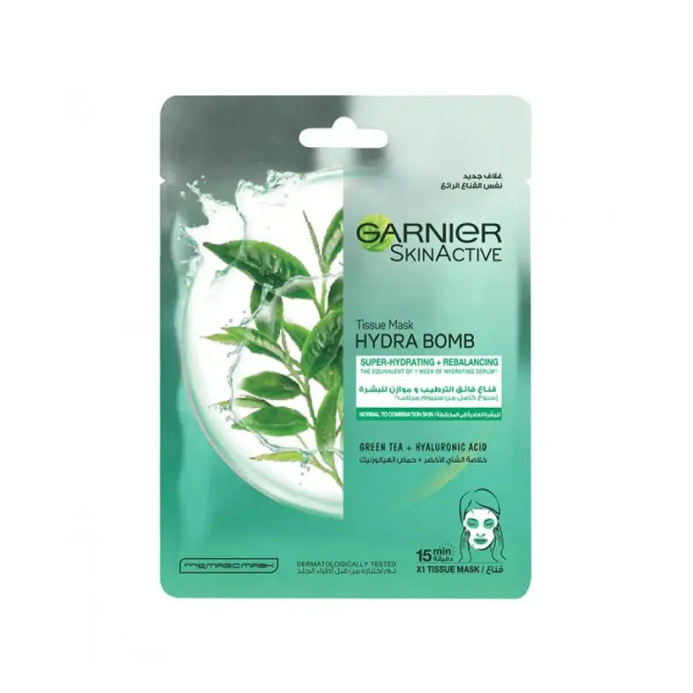 Garnier Skin Active Hydra Bomb Tissue Mask Green Tea