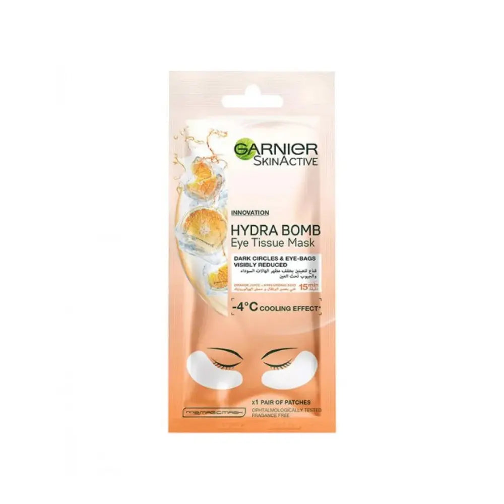 Garnier Skin active Orange Juice Hydrating Eye Face Mask