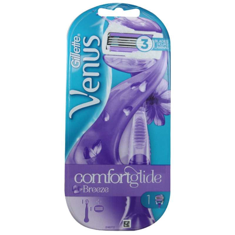 Gillette Venus Comfortglide razor 3 blade + 1