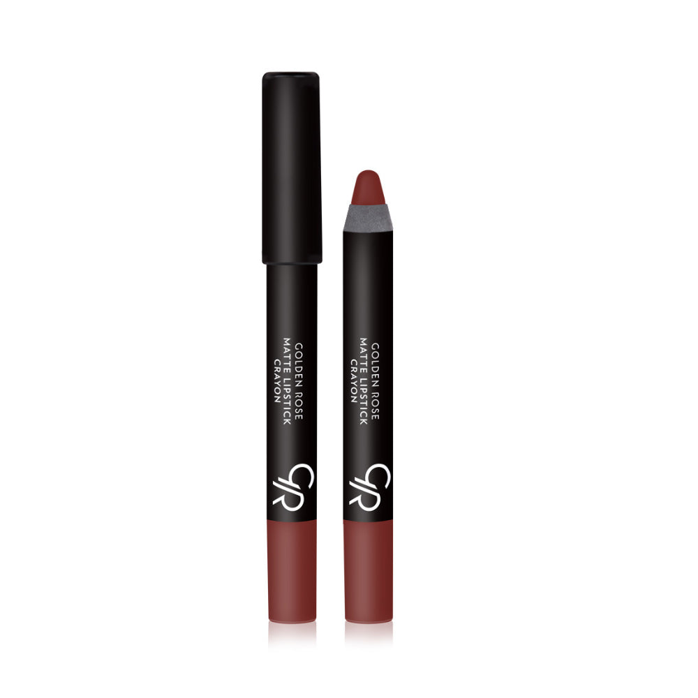 Golden Rose Matte Lipstick Crayon Pencil 01