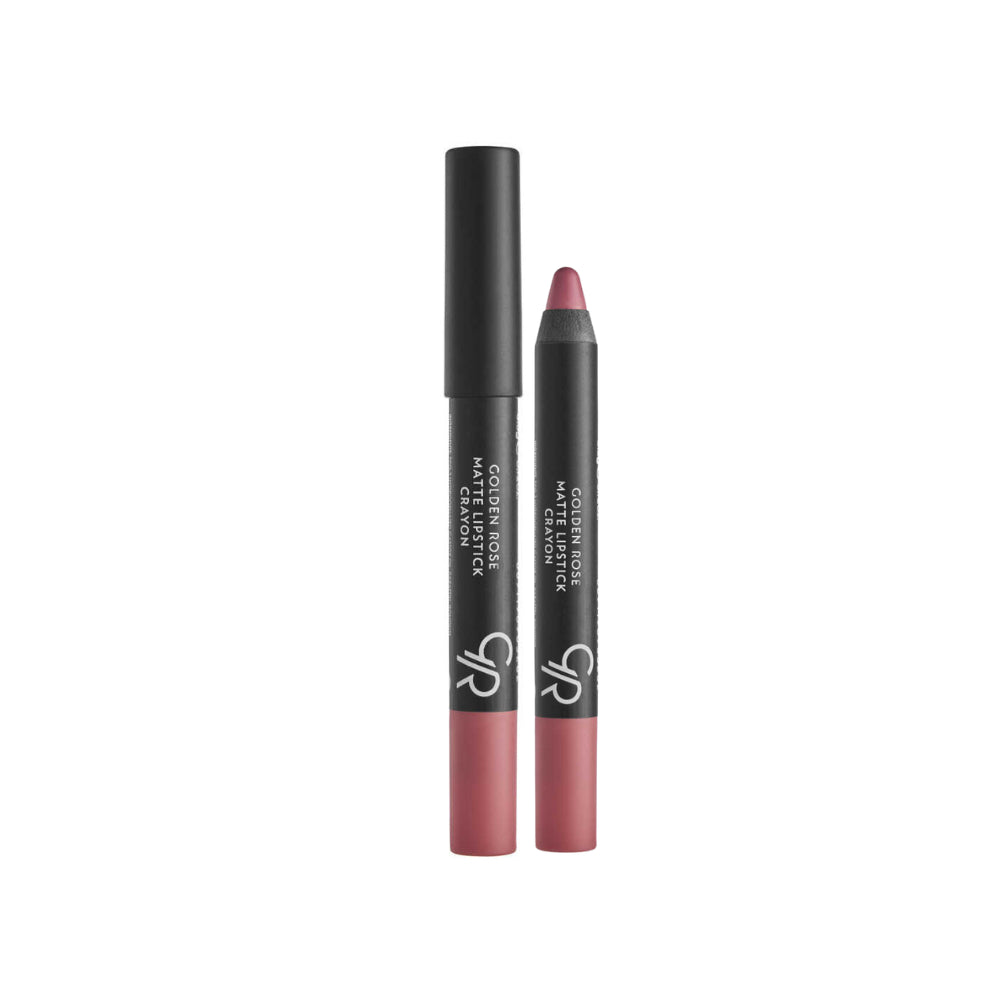 Golden Rose Matte Lipstick Crayon Pencil 12 | Makeup / Lips / Lipsticks Golden Rose Matte Lipstick Crayon Pencil 12 | Makeup / Lips / Lipsticks