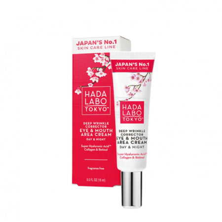 Hada Labo Red Line Deep wrinkle corrector eye and mouth cream 15 ml