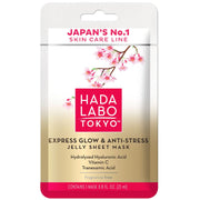 Hada Labo Express Glow Anti-Stress Jelly Sheet Mask