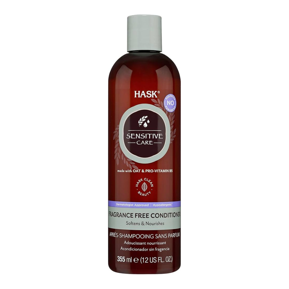 Hask Sensitive Care Fragrance Free Conditioner 355ml