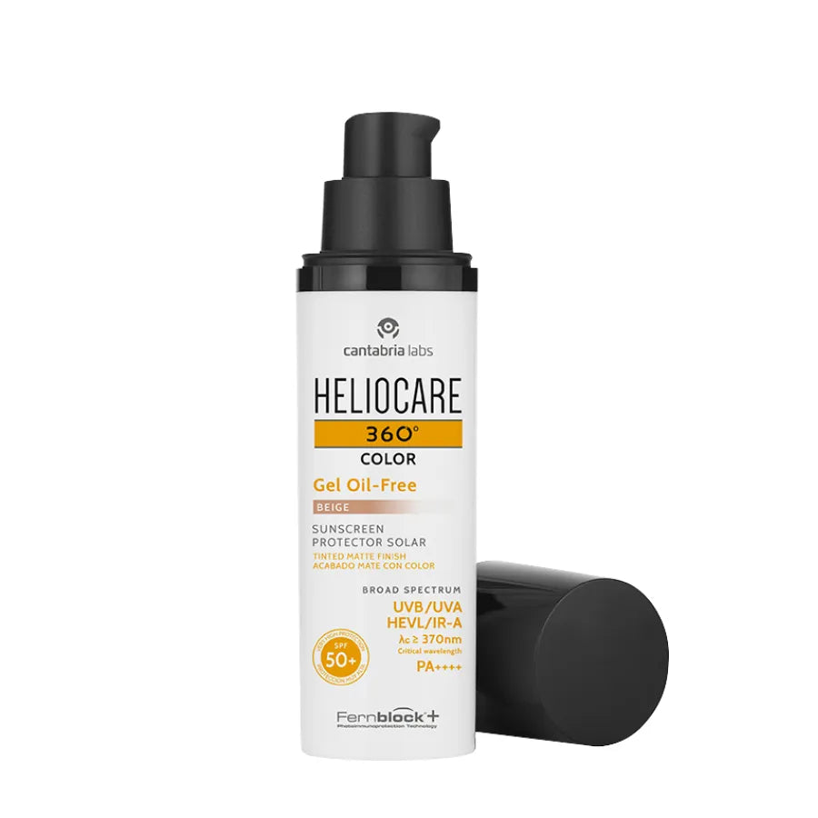 Heliocare 360 Color Gel Oil-Free SPF 50+ Beige – 50ml