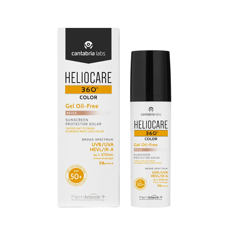 Heliocare 360 Color Gel Oil-Free SPF 50+ Beige – 50ml