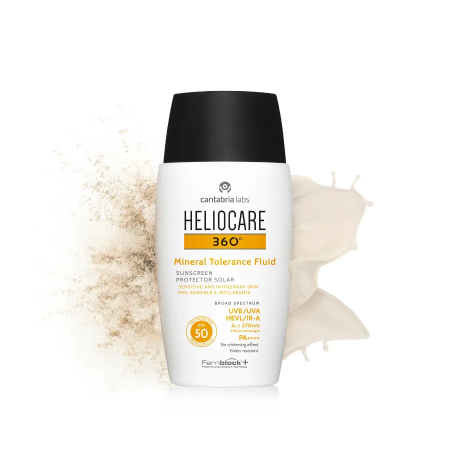 Heliocare 360 Mineral Tolerance Fluid SPF 50 Sunblock – 50ml