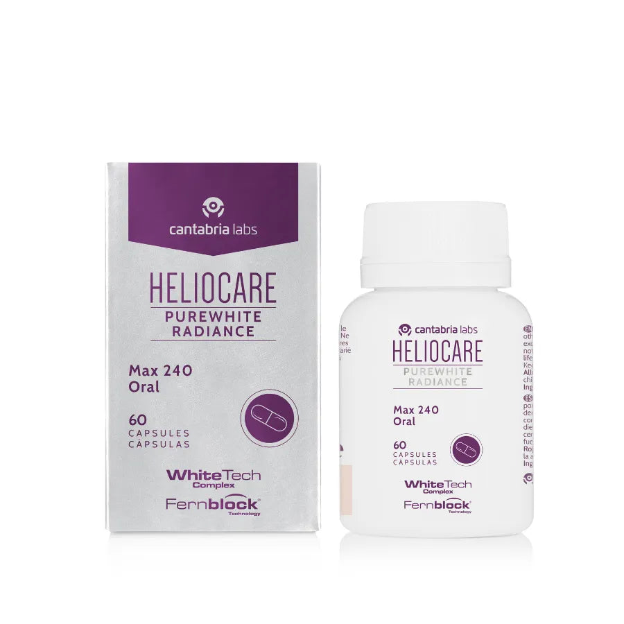 Heliocare Purewhite Radiance Max 240 Oral Capsules – 60 Capsules Heliocare Purewhite Radiance Max 240 Oral Capsules – 60 Capsules
