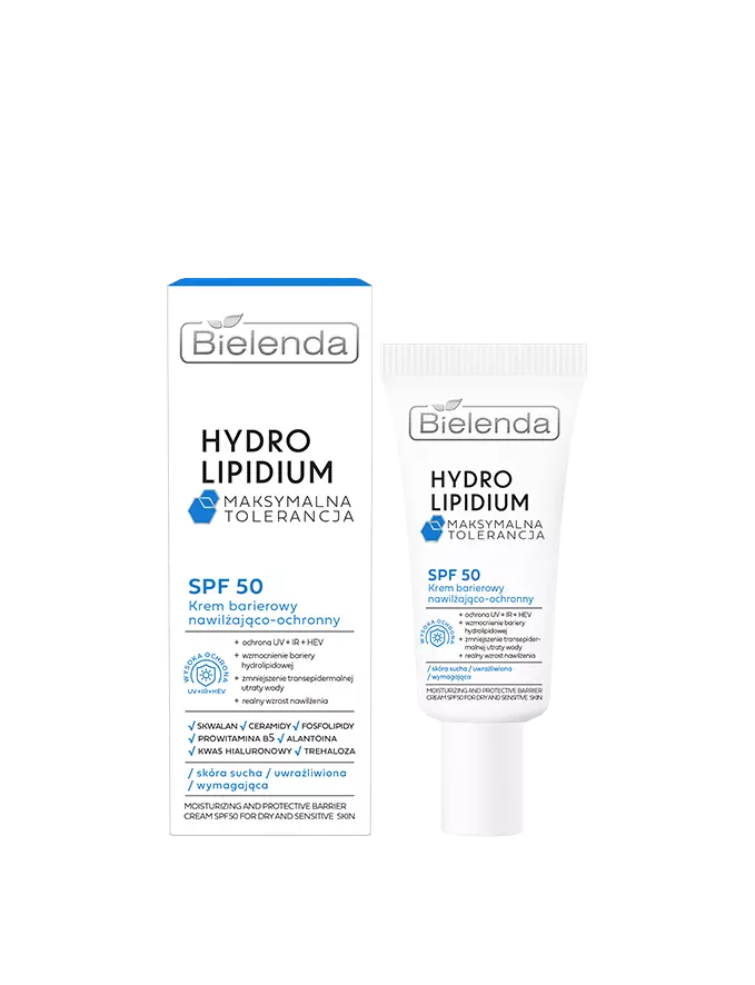 Hydro Lipidium Maximum Tolerance Moisturizing And Protective Barrier Cream SPF50 – 30 ml