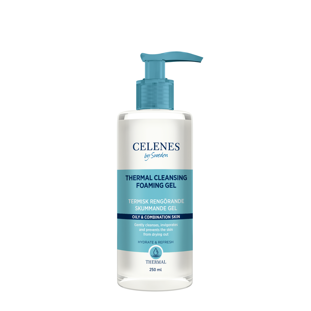 Celenes Thermal Cleansing Foaming Gel 250ml - for Oily & Combination Skin