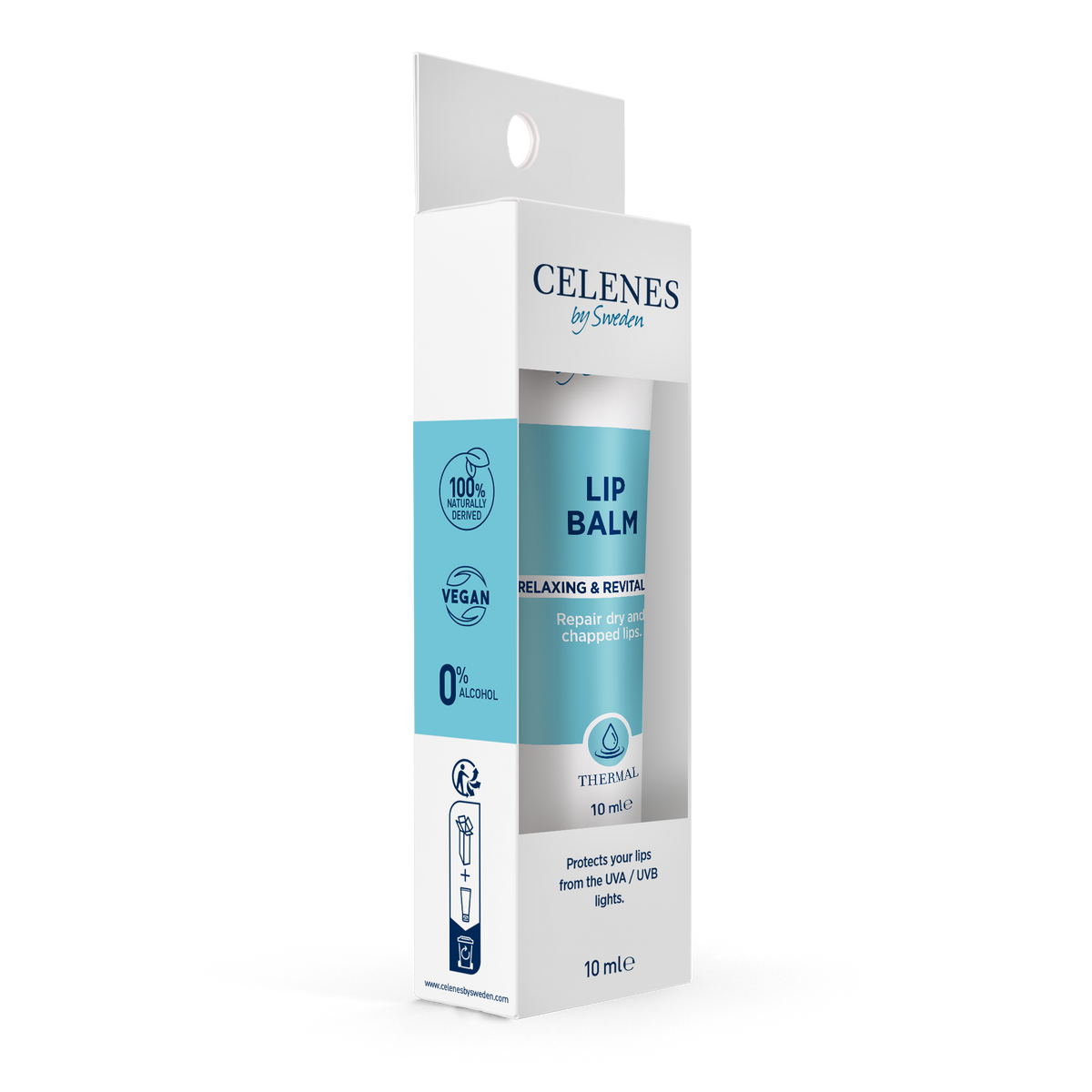 Celenes Thermal Relaxing & Revitalizing Lip Balm 10ml