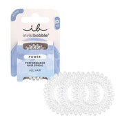 Invisibobble Power Crystal Clear 3pcs