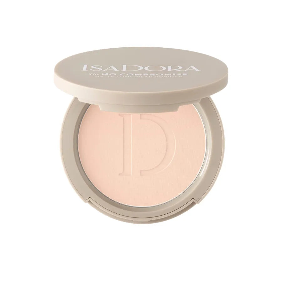 Isadora The No Compromise Matte Longwear Powder 61 Cool Ivory