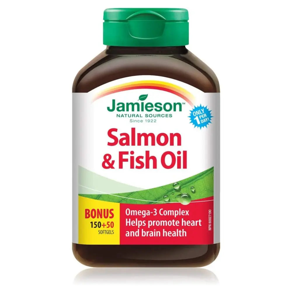 Jamieson Wild Salmon & Fish Oil 120 Tablet