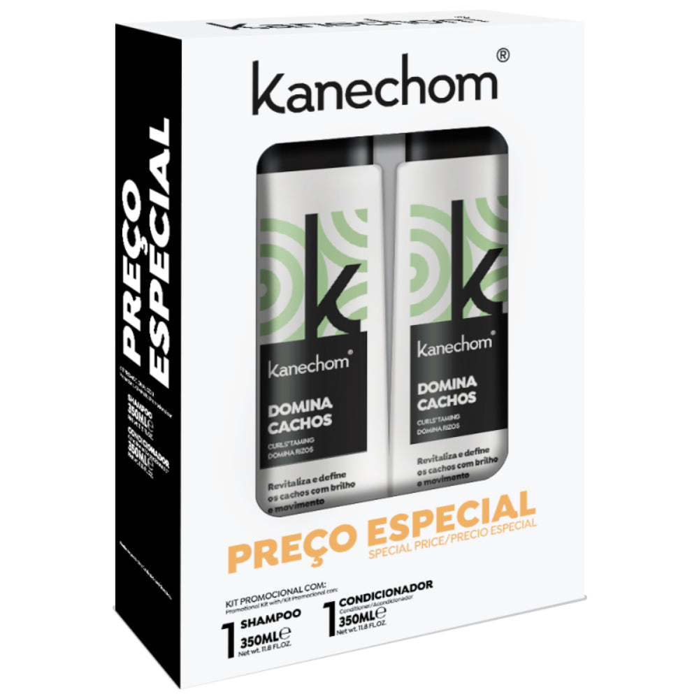 Kanechom Kit Domina Cachos Curly Hair Shampoo and Conditioner