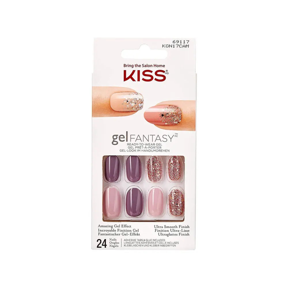 Kiss Gel Fantasy False Nails No Pressure