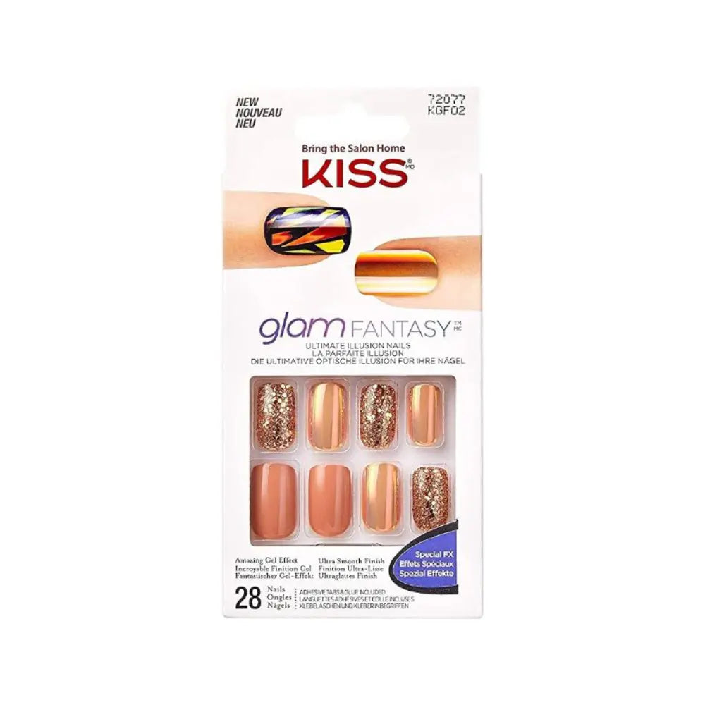 Kiss Gel Fantasy False Nails Special Fx Trampoline