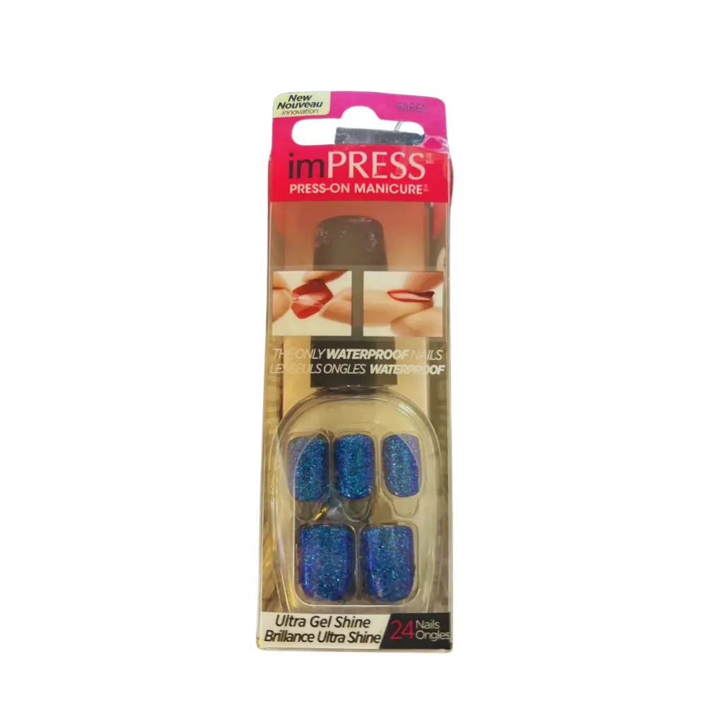 Kiss impress Press On Nails Bright as a Feather