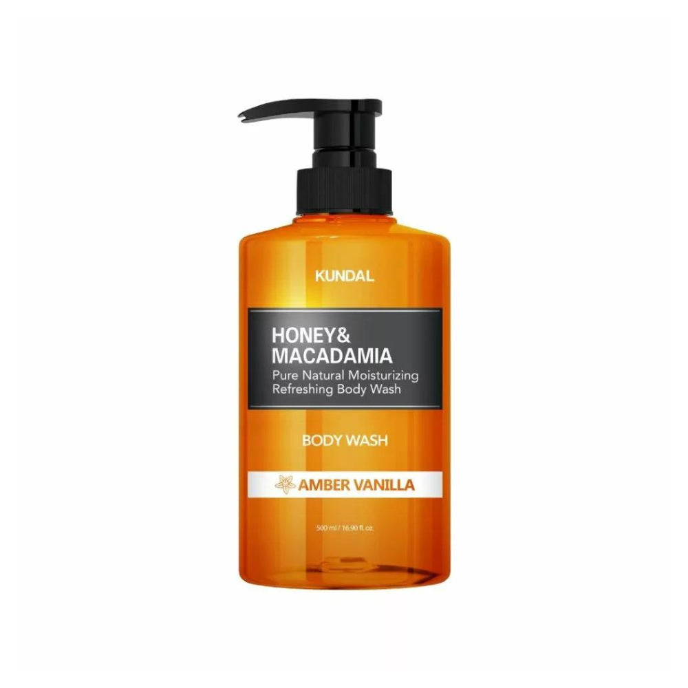 Kundal Body Wash Amber Vanilla 500ml | Shower Gel & Soap Kundal Body Wash Amber Vanilla 500ml | Shower Gel & Soap