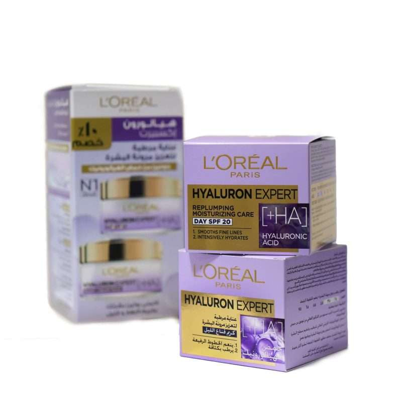 L'Oreal Hyaluron Expert Offer Day Cream + Night Cream Offer