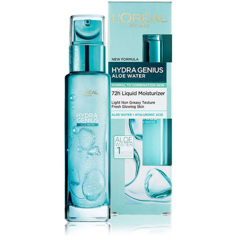L'Oreal Hydra Genius Aloe Water Moisturizer Normal to Dry Skin 70ml