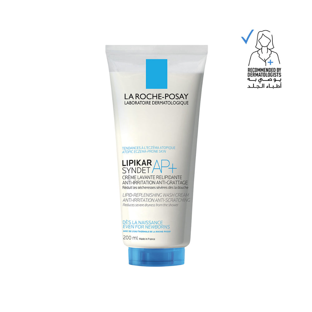 La Roche-Posay Lipikar Syndet AP+ Cream Body Wash for Eczema Prone Skin 200ml