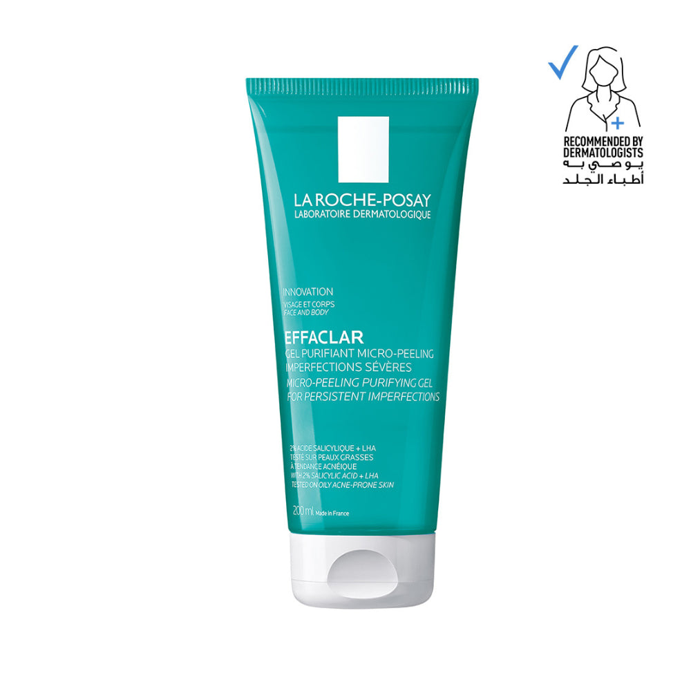 La Roche Posay Effaclar Micro-Peeling Face And Body Cleansing Gel 200ml