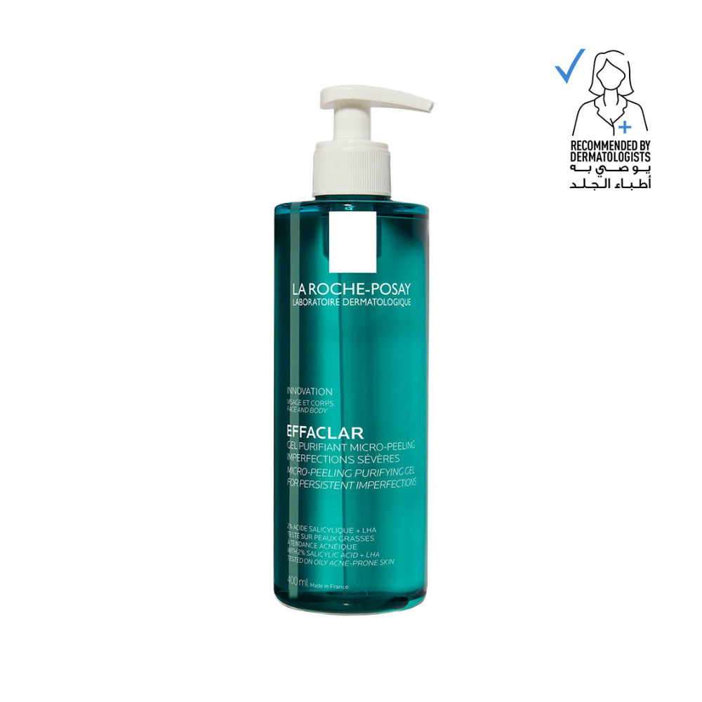 La Roche Posay Effaclar Micro-Peeling Face And Body Cleansing Gel 400ml