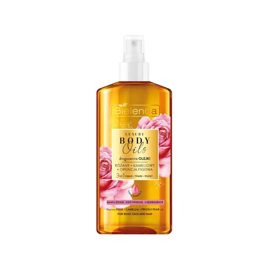 Luxury Body Oils Precious Oils: Rose + Camellia + Opuncion Fig 150 ml