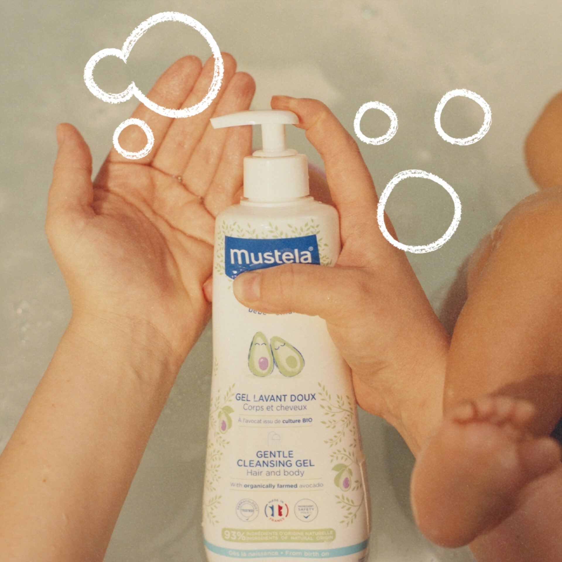 موستيلا جنتل كلينزينج جل | Mother & Baby / Bath Time موستيلا جنتل كلينزينج جل | Mother & Baby / Bath Time